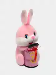 Розовый мягкая игрушка-копилка Зайчик - Заяц