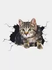 Карамельный наклейки интерьерные "Коты и бабочки"