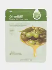 Оливковый тканевая маска для лица