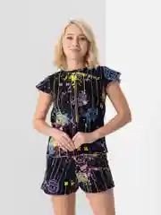 Конфетный пижама женская, хлопок