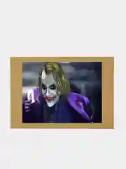 Фиолетовый конверт подарочный для денег с фото открыткой  Джокер, Скриптонит