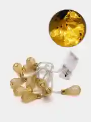 Гирлянда светодиодная Perfeo "Капля 1" 10LED, металл, 1.5 м, 2 х АА
