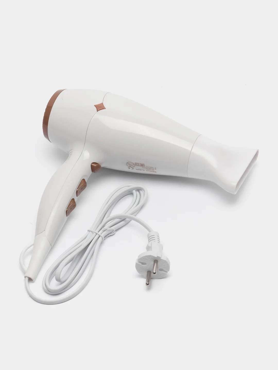 Белый фен для волос Sakura SA-4048W, 2200 Вт