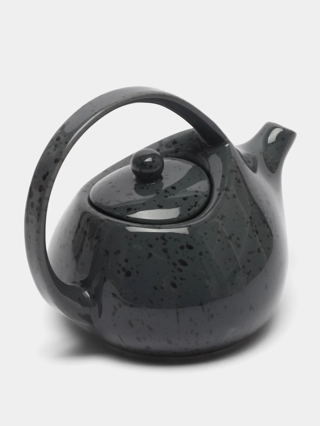 Чайник заварочный Ivlev Chef "Оникс", фарфор, 800 мл, 21 х 13,5 х 15 см