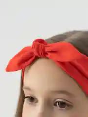 Алый повязка на голову детская