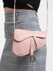 Коралловый меланж сумка