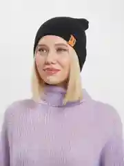 Черный шапка женская