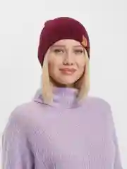 Бордовый шапка женская