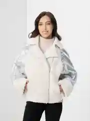 Серебряный куртка Inaya