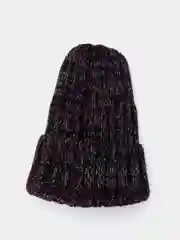 Бордовый шапка женская "Пчёлка"
