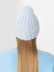 Голубой шапка женская "Пчёлка"