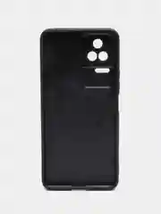 Черный чехол с рисунком на Xiaomi Poco F4 (Сяоми Поко Ф4)