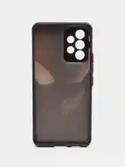 Черный чехол с рисунком на Samsung Galaxy A53 (Самсунг Галакси А53)
