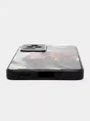 Бордовый чехол с рисунком на Xiaomi Poco F4 (Сяоми Поко Ф4)