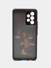 Синий чехол с рисунком на Samsung Galaxy A53 (Самсунг Галакси А53)
