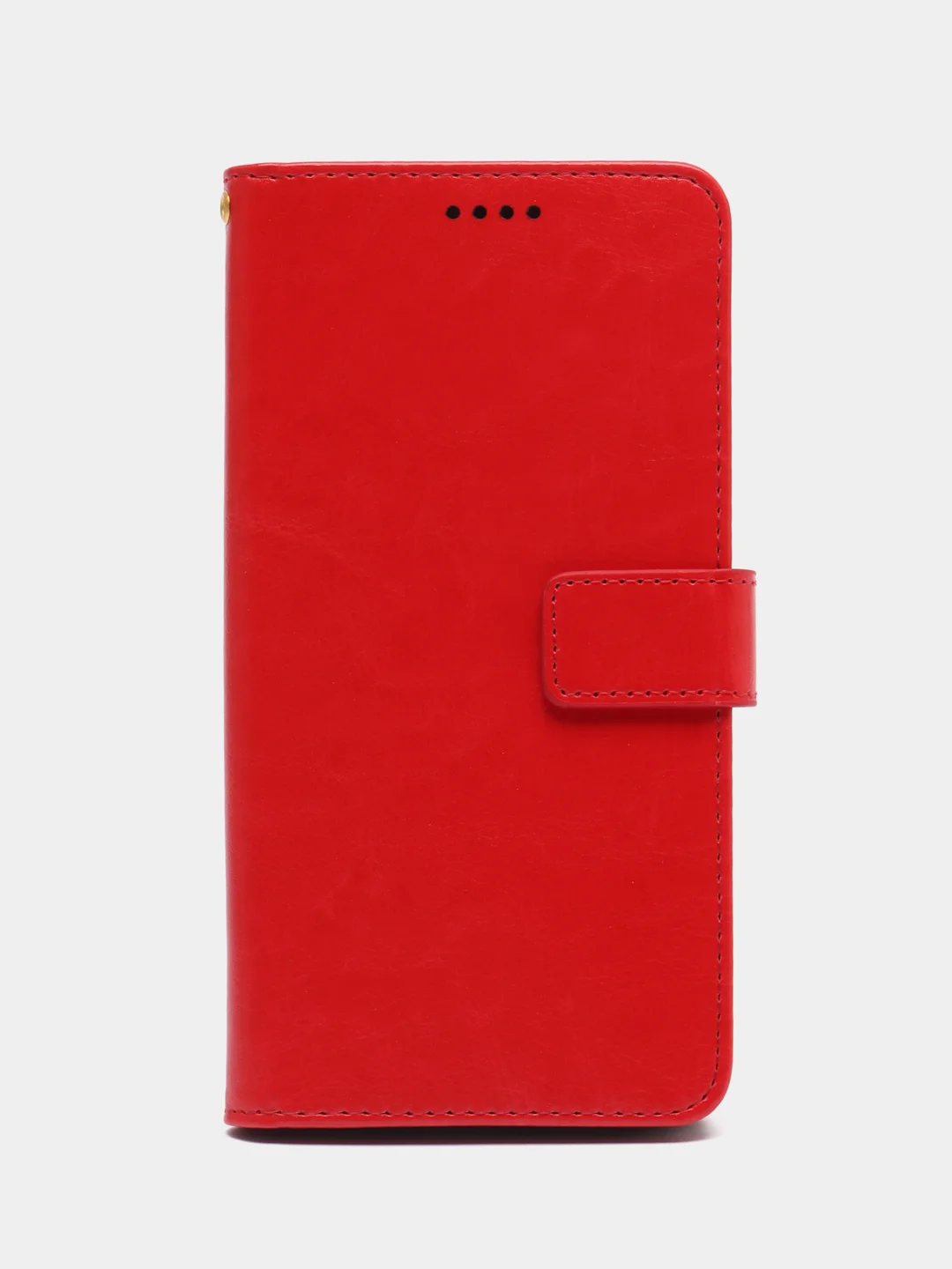 Красный кожаный PU чехол-книжка Xiaomi Poco M4 Pro 5G / Redmi Note 11T 5G