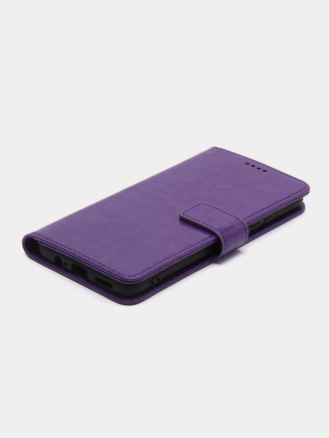 Фиолетовый кожаный PU чехол-книжка Xiaomi Poco M4 Pro 5G / Redmi Note 11T 5G