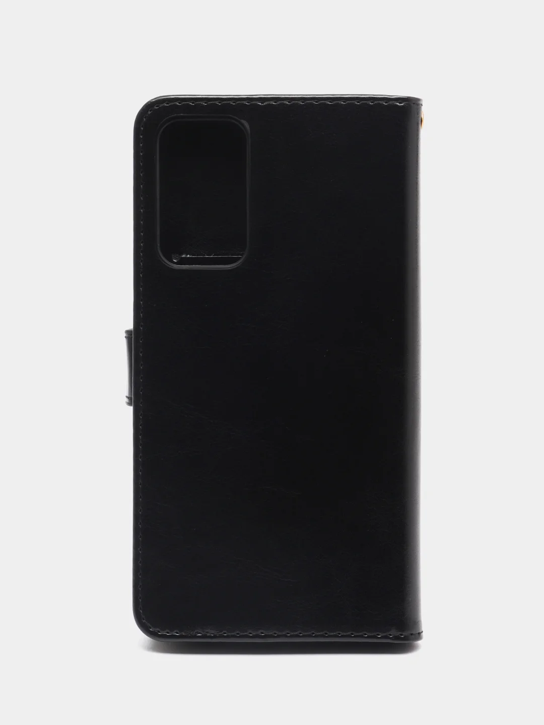 Черный кожаный PU чехол-книжка Xiaomi Poco M4 Pro 5G / Redmi Note 11T 5G