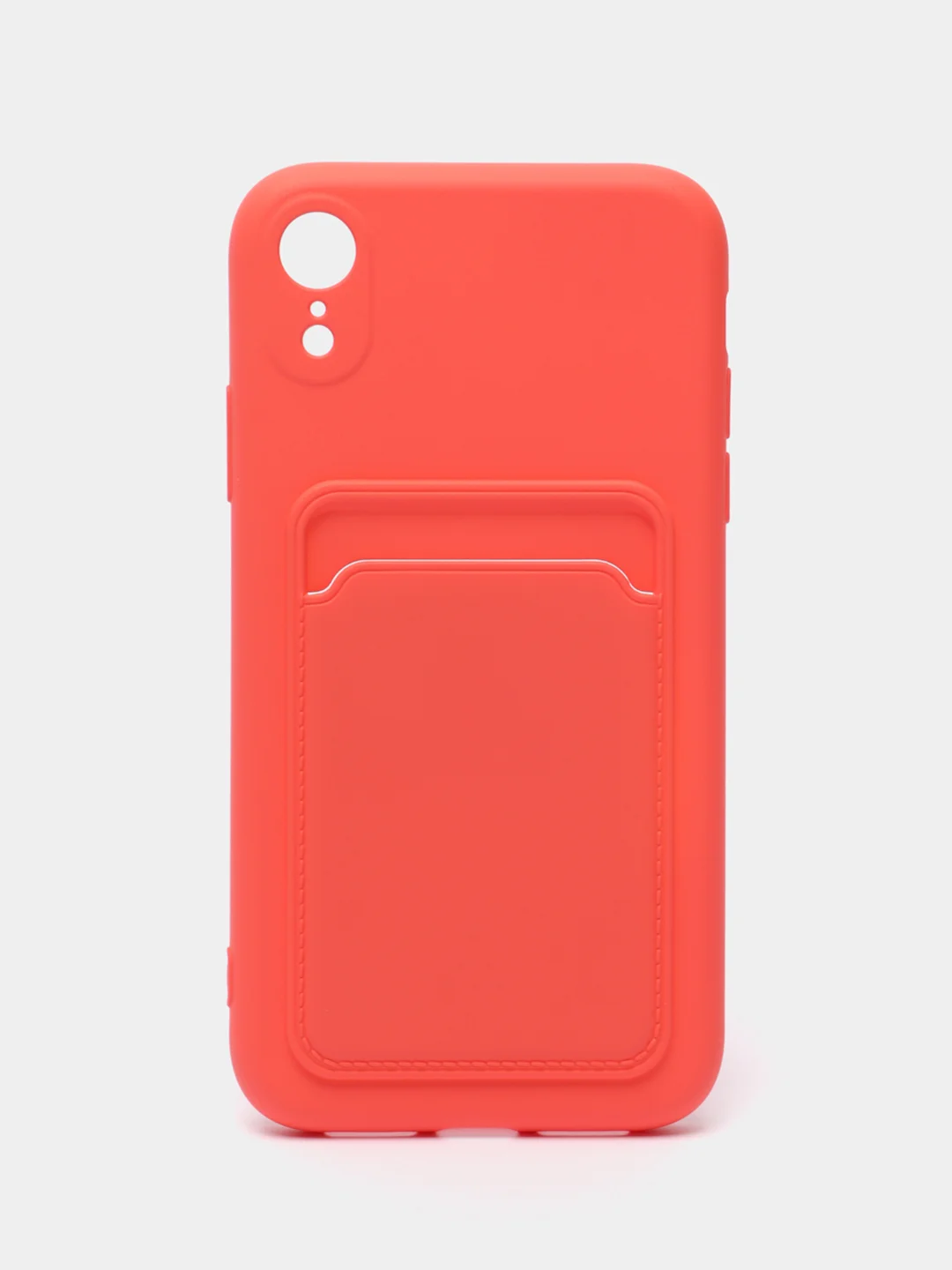 Коралловый чехол с карманом для карт iPhone 7 8 Plus XR X/XS Max 11 12 13 Pro Max mini айфон про макс