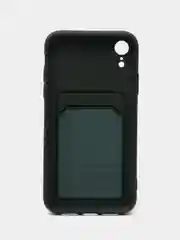 Тёмно-зелёный чехол с карманом для карт iPhone 7 8 Plus XR X/XS Max 11 12 13 Pro Max mini айфон про макс