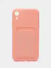 Оранжевый чехол с карманом для карт iPhone 7 8 Plus XR X/XS Max 11 12 13 Pro Max mini айфон про макс