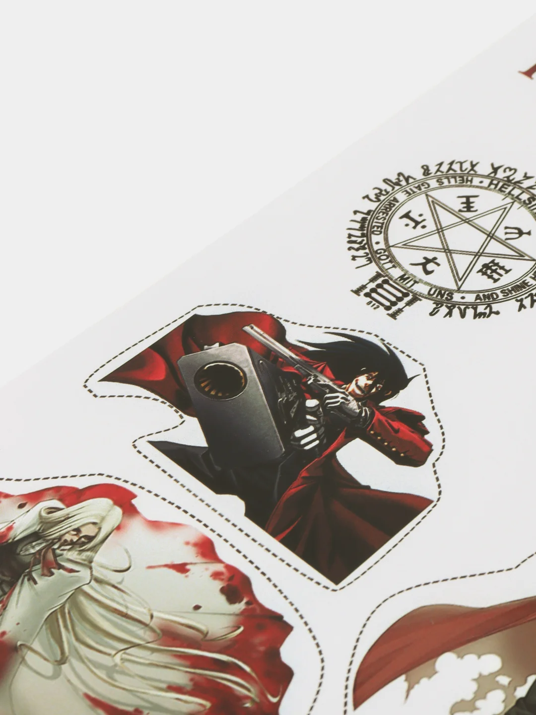 Наклейки-стикеры по аниме "Хеллсинг", Hellsing
