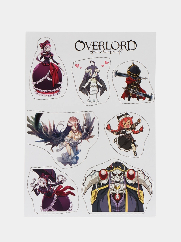 Наклейки-стикеры по аниме "Повелитель" (Overlord)