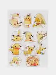 Наклейки-стикеры по аниме Pokemon, "Пикачу"