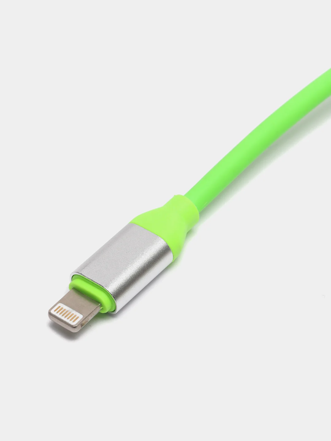 Зеленый кабель USB-Lightning 2 метра