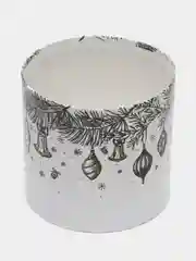 Прозрачный новогодняя коробка