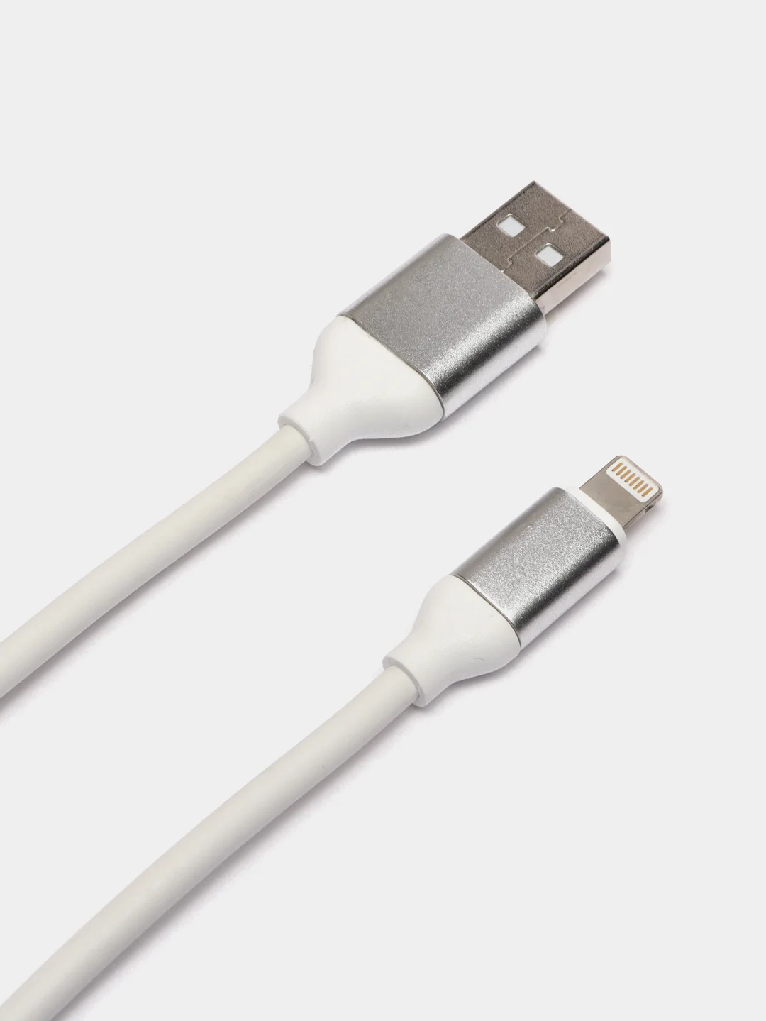 Белый кабель USB-Lightning 2 метра