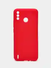 Алый чехол с защитой камеры Tecno Spark 6 GO
