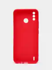 Алый чехол с защитой камеры Tecno Spark 6 GO