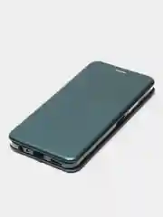 Тёмно-зелёный чехол-книжка для INFINIX NOTE 12 PRO