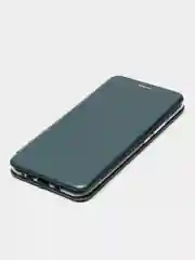 Тёмно-зелёный чехол книжка TECNO SPARK 5 AIR / TECNO POUVOIR 4