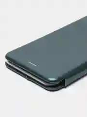 Тёмно-зелёный чехол книжка TECNO SPARK 5 AIR / TECNO POUVOIR 4