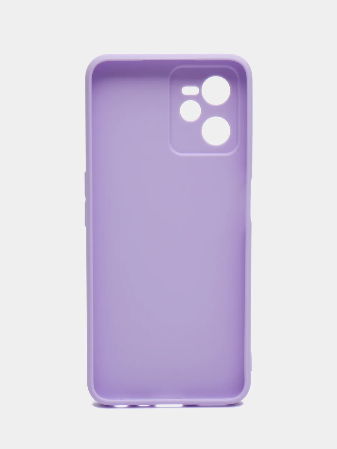 Лавандовый чехол для iPhone 11, Realme C35, C31, C33, Honor X7A (2023) однотонный с защитой камеры