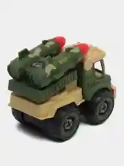 Алый конструктор винтовой с отверткой Строительные и военные машины