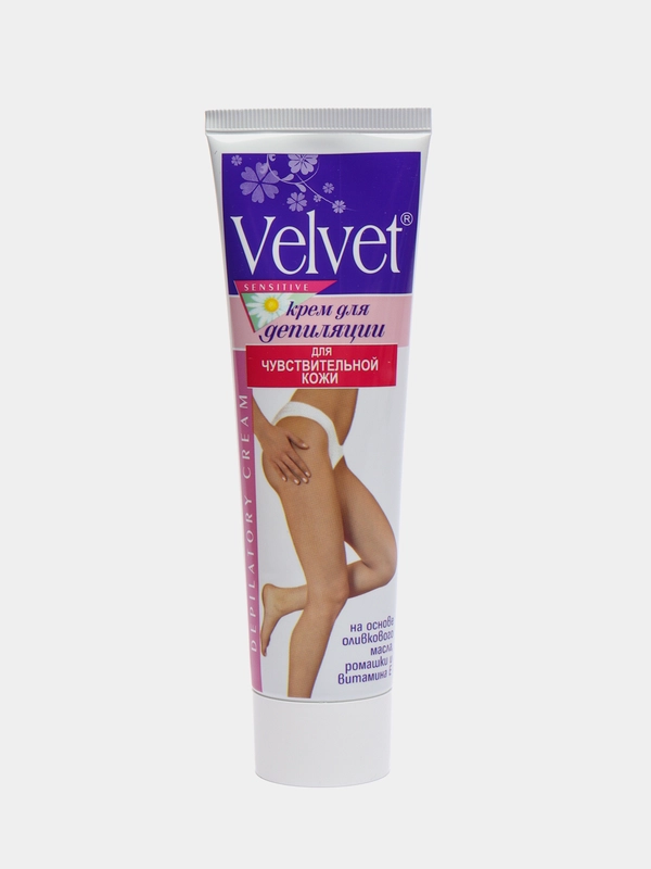Крем для депиляции для чувствительной кожи Velvet, 100 мл