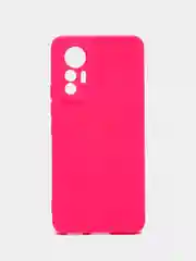 Фуксия чехол для Xiaomi 10A, 10C, 9C, 9A, Note 11, Mi 12 Lite, 12X, с бортами, защитой камеры