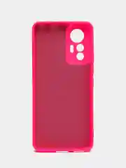 Фуксия чехол для Xiaomi 10A, 10C, 9C, 9A, Note 11, Mi 12 Lite, 12X, с бортами, защитой камеры