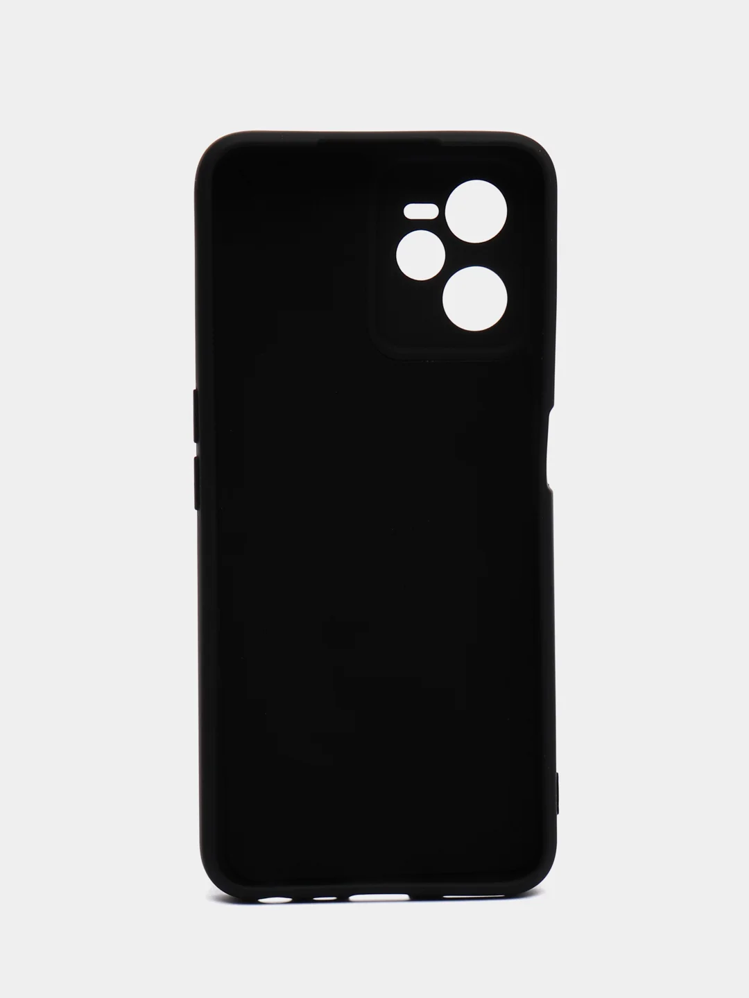 Черный чехол для телефона Realme C35, Realme C30, Nano, с защитой камеры и бортами