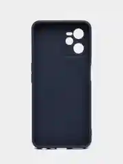 Темно-синий чехол для iPhone 11, Realme C35, C31, C33, Honor X7A (2023) однотонный с защитой камеры