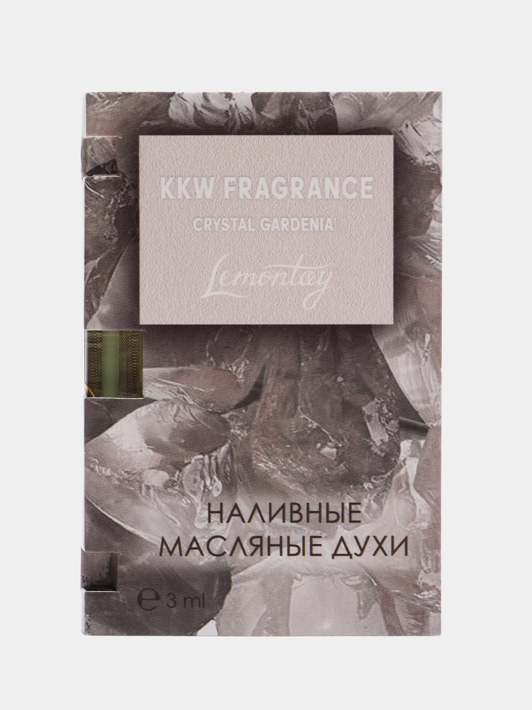 Масляные духи Lemontay, женский парфюм, CRYSTAL GARDENIA, ХРУСТАЛЬНАЯ ГАРДЕНИЯ, 150 , 3 мл