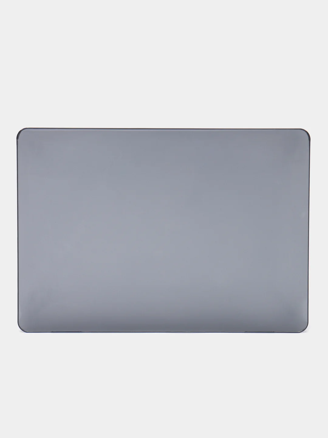 Серый чехол-накладка полупрозрачная для ноутбука Apple Macbook