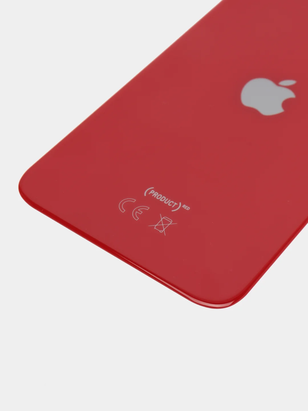 Красный задняя крышка для iPhone 8 / 8 Plus / SE 2020 / 11 / X / XS Max / 7 Plus / XR