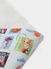 Коралловый меланж бумага упаковочная, 1шт и 5шт в упаковке новогодняя, крафт