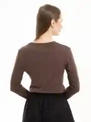 Шоколадный лонгслив базовый женский из вискозы, 4 цвета