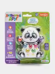Белый развивающая музыкальная игрушка "Панда", для ребенка от 1 года