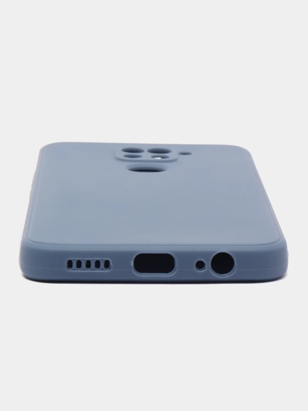 Небесно-голубой чехол для Xiaomi Redmi Note 9 (Сяоми Редми Нот 9 / Ноут 9), прозрачный